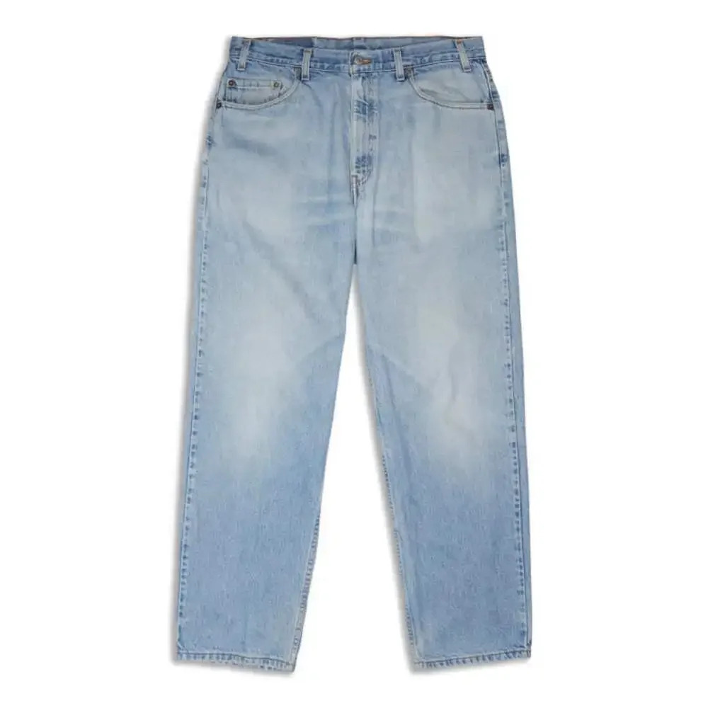 Levi's‎ Women's Plus Size 24W 414 Relaxed Straight Leg Mid Rise Blue Jeans